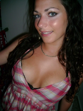 Busty amateur brunette - #23
