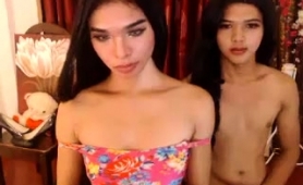 Two Beautiful Webcam Shemales Indulge In Exciting Anal Sex