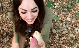 mesmerizing-brunette-feeds-her-hunger-for-cum-in-the-woods