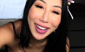 Asian Bombshell With Perfect Tits And Ass Gets Fucked In Pov