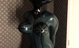 Latex Fetishist With Big Tits Gets Trained In Extreme Bdsm