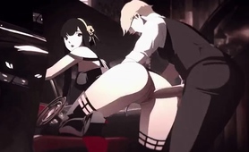 Anime Hottie In Stockings Gets Pounded Hard Doggystyle