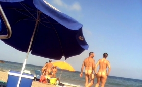 Nudist Beach Voyeur Shoots A Sexy Mature Lady With Big Boobs